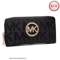 michael kors jet set continental logo groot zwart portefeuilles Handtassen Fake 59bvs671